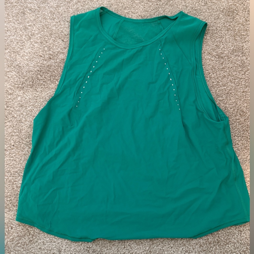 Lululemon Teal Sleeveless Women's Top